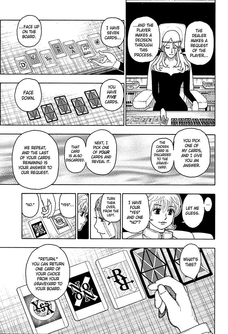 Hunter x Hunter Chapter 407 — page 9