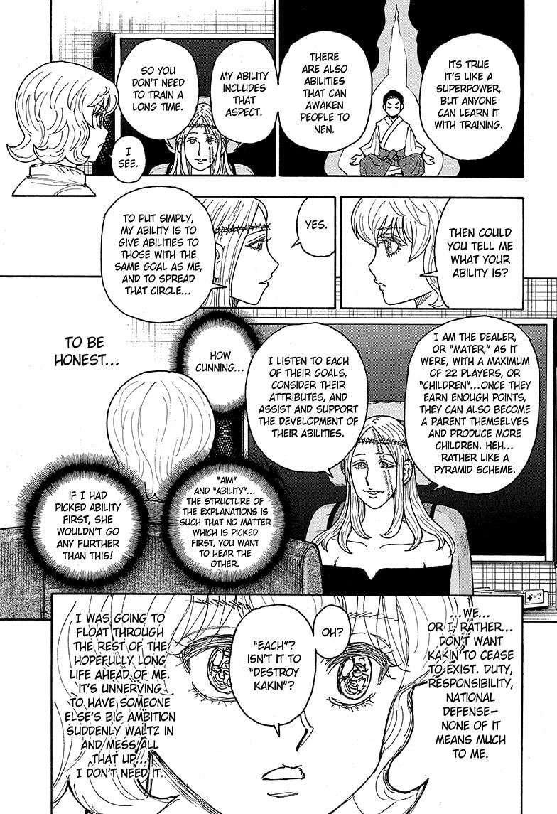Hunter x Hunter Chapter 408 — page 9