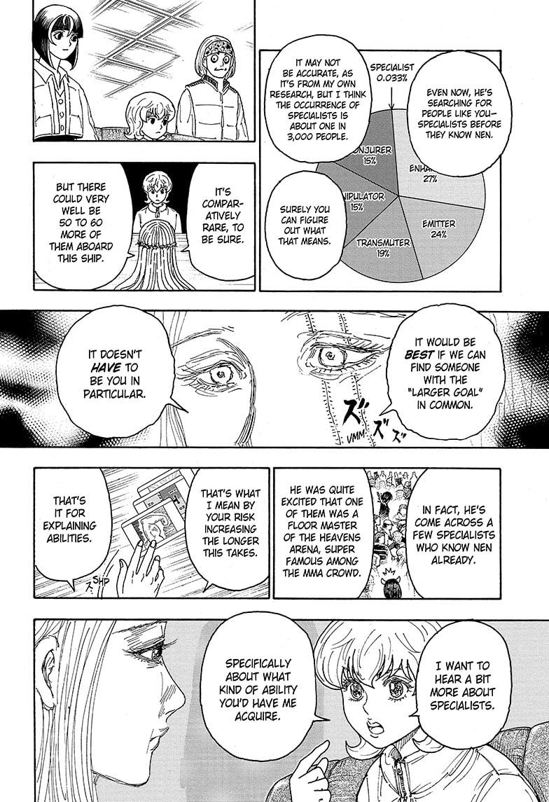 Hunter x Hunter Chapter 408 — page 12