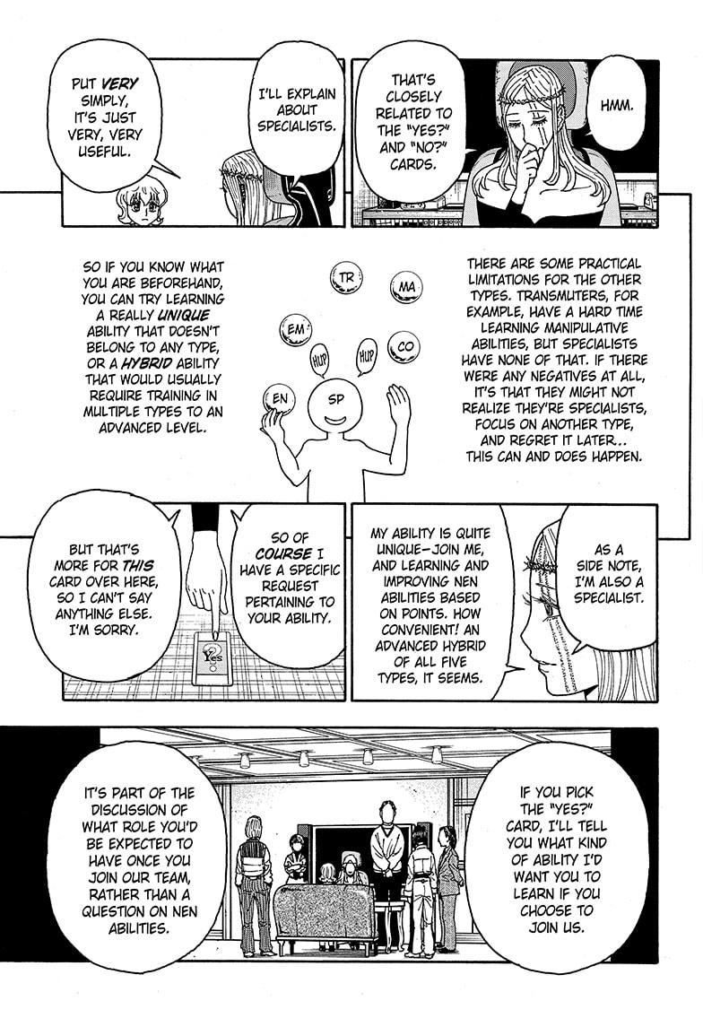 Hunter x Hunter Chapter 408 — page 13