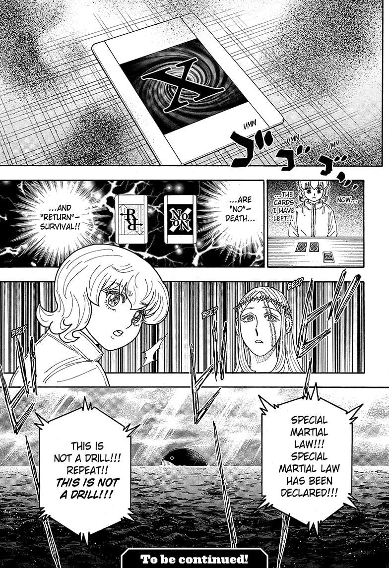 Hunter x Hunter Chapter 408 — page 19