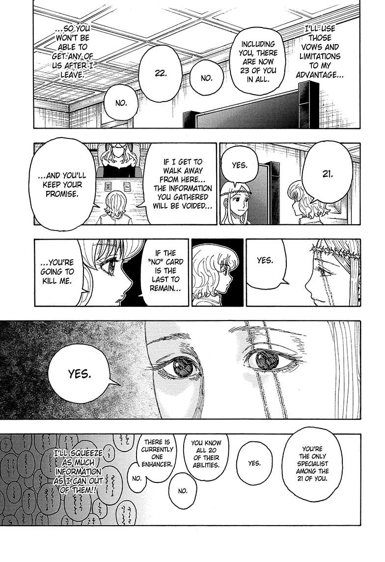 Hunter x Hunter Chapter 409 — page 13