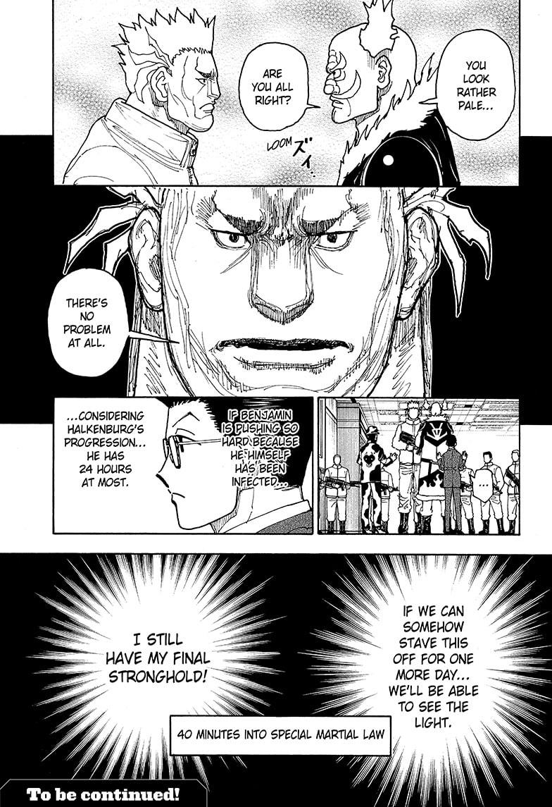 Hunter x Hunter Chapter 410 — page 19