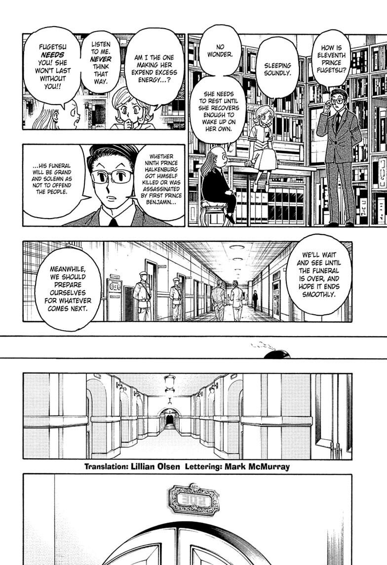 Hunter x Hunter Chapter 411 — page 4