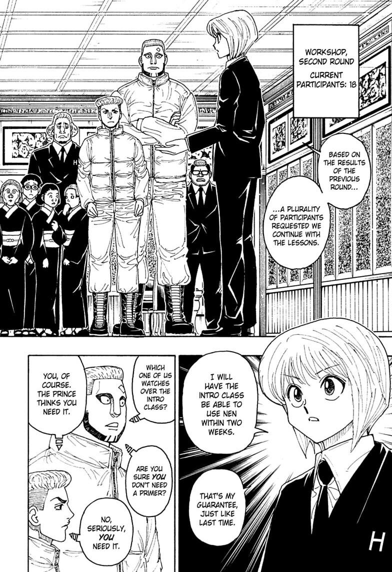 Hunter x Hunter Chapter 411 — page 8
