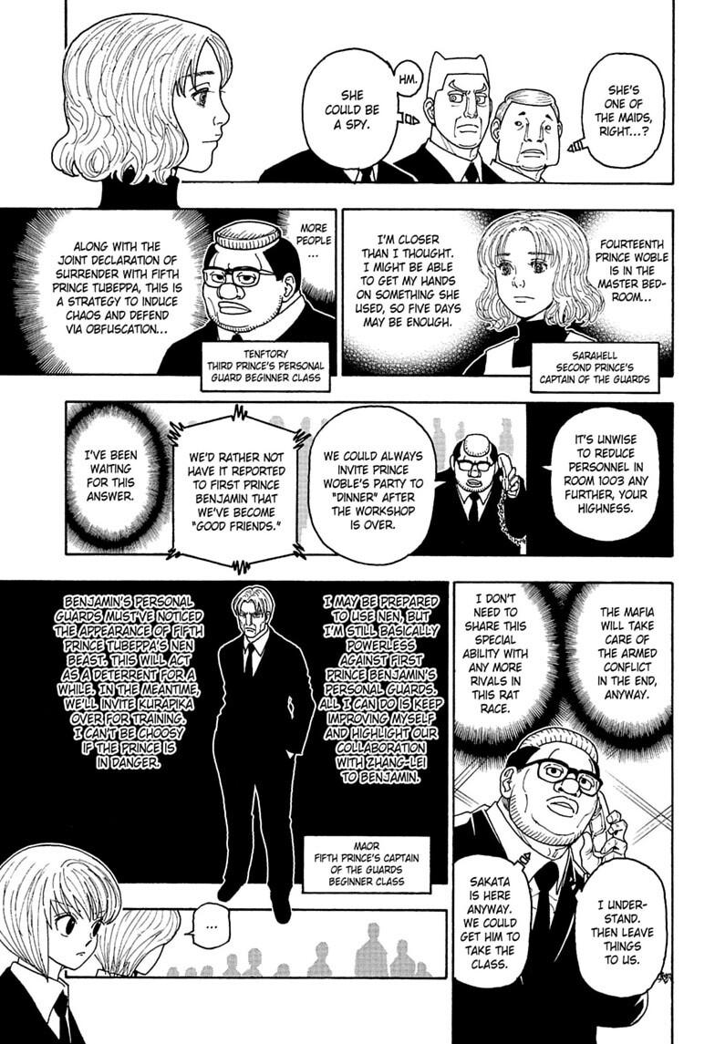 Hunter x Hunter Chapter 411 — page 11