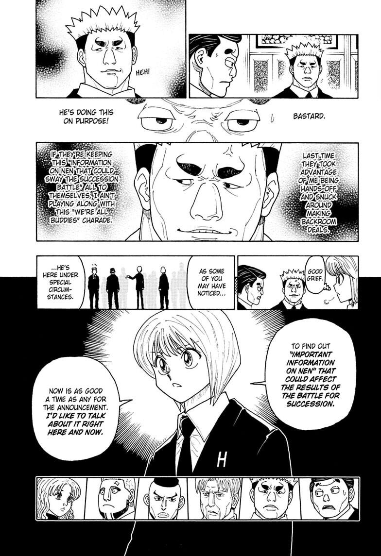 Hunter x Hunter Chapter 411 — page 15