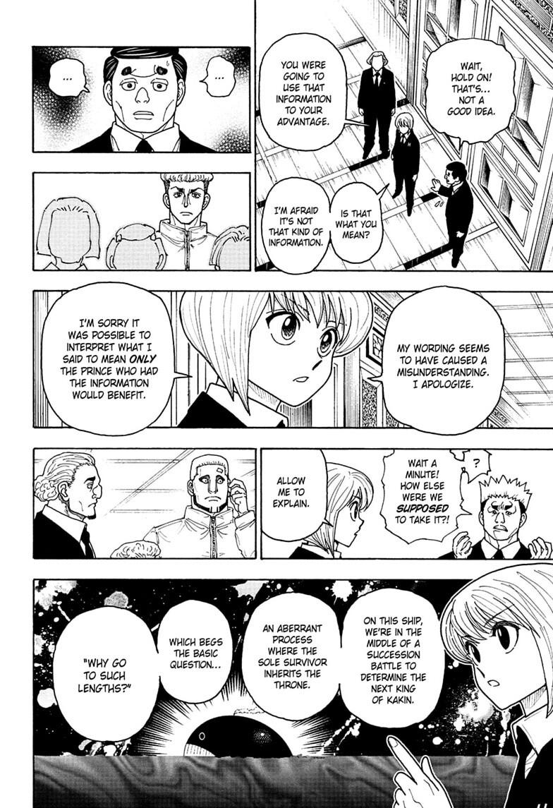 Hunter x Hunter Chapter 411 — page 16