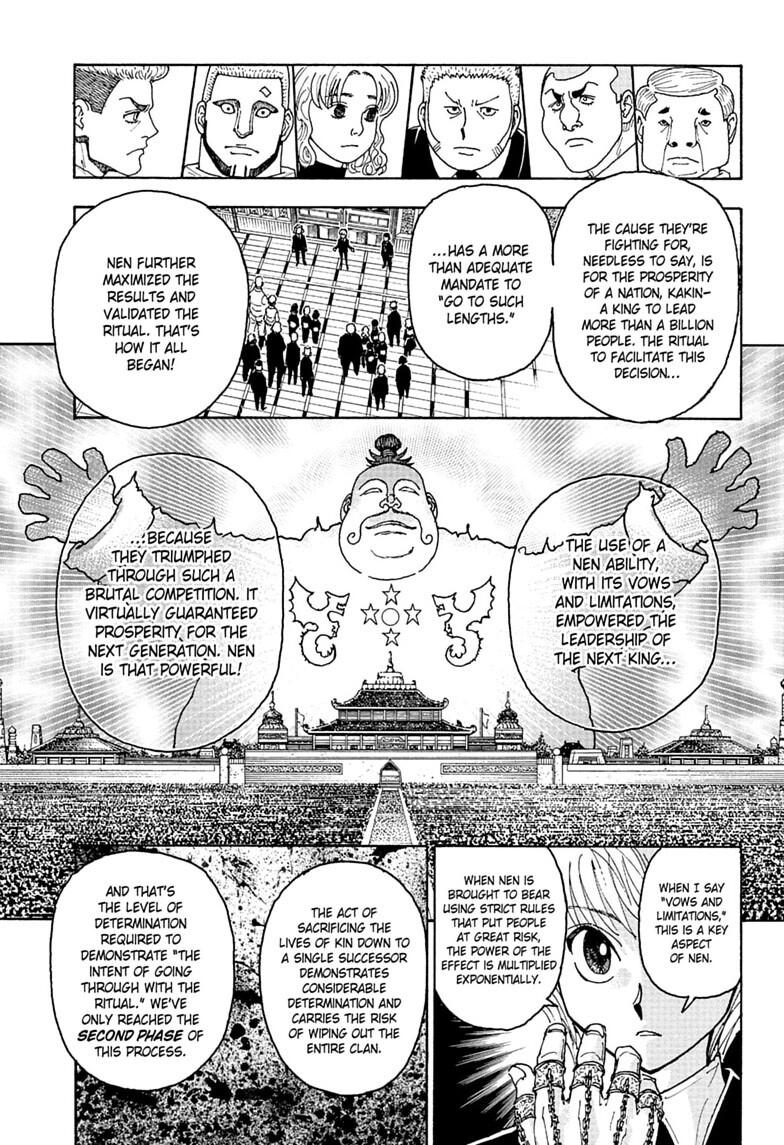 Hunter x Hunter Chapter 411 — page 17