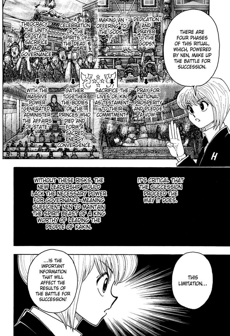 Hunter x Hunter Chapter 411 — page 18
