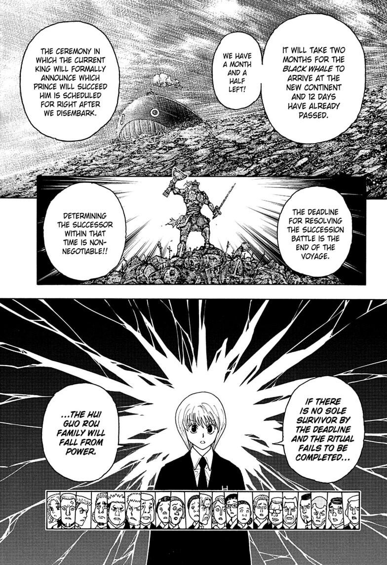 Hunter x Hunter Chapter 411 — page 19