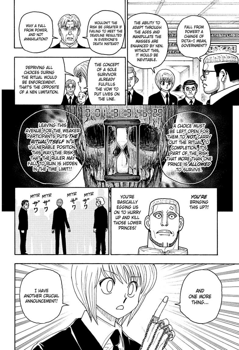 Hunter x Hunter Chapter 411 — page 20