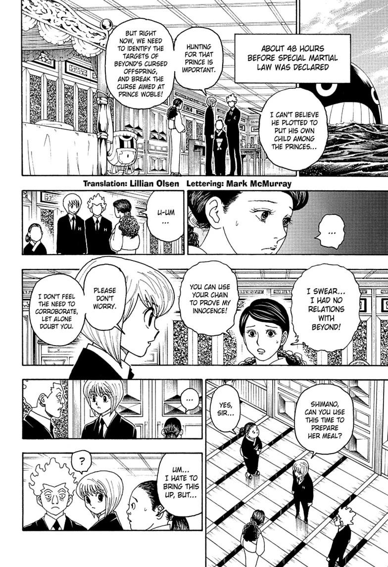 Hunter x Hunter Chapter 412 — page 4