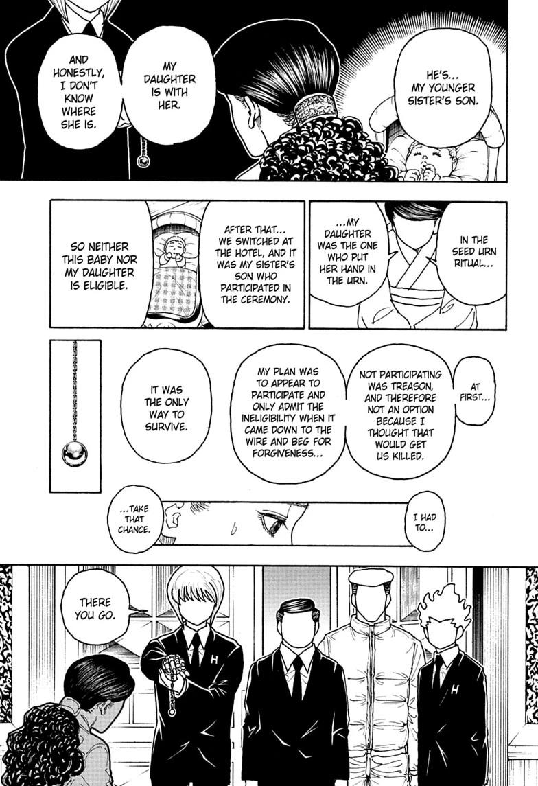 Hunter x Hunter Chapter 412 — page 11