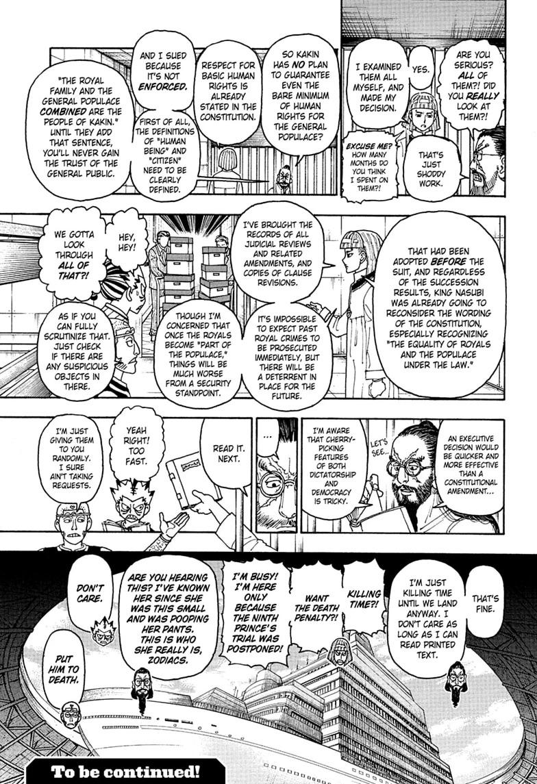 Hunter x Hunter Chapter 412 — page 19