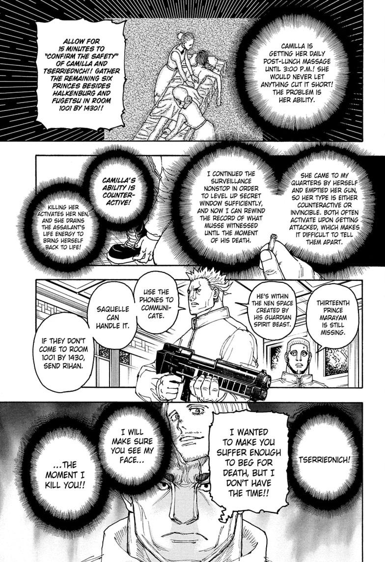Hunter x Hunter Chapter 413 — page 17