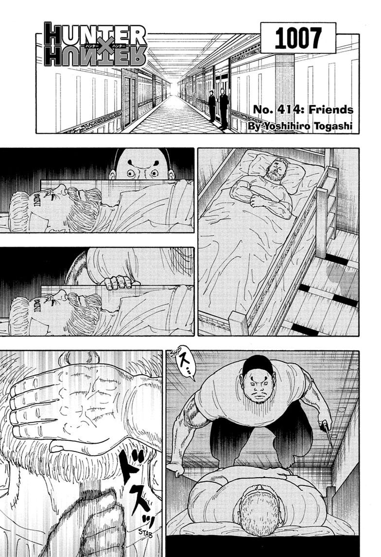 Hunter x Hunter Chapter 414 — page 1