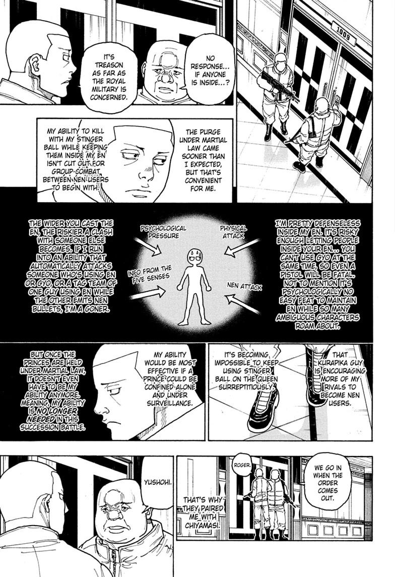 Hunter x Hunter Chapter 414 — page 7