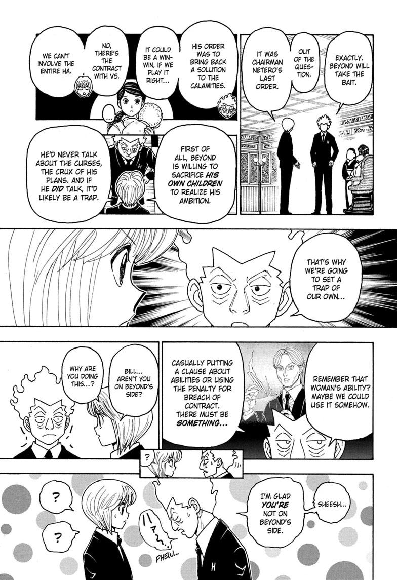 Hunter x Hunter Chapter 414 — page 11