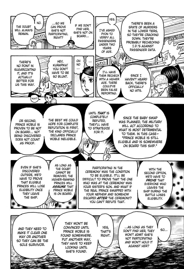 Hunter x Hunter Chapter 414 — page 14