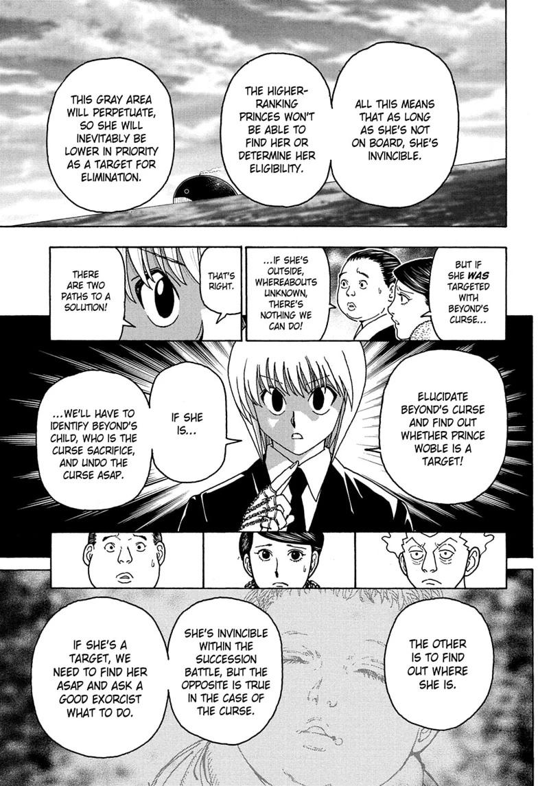 Hunter x Hunter Chapter 414 — page 15