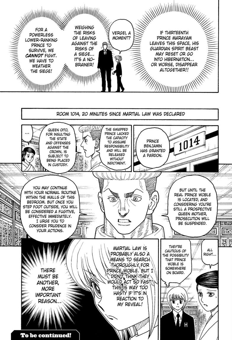 Hunter x Hunter Chapter 415 — page 19