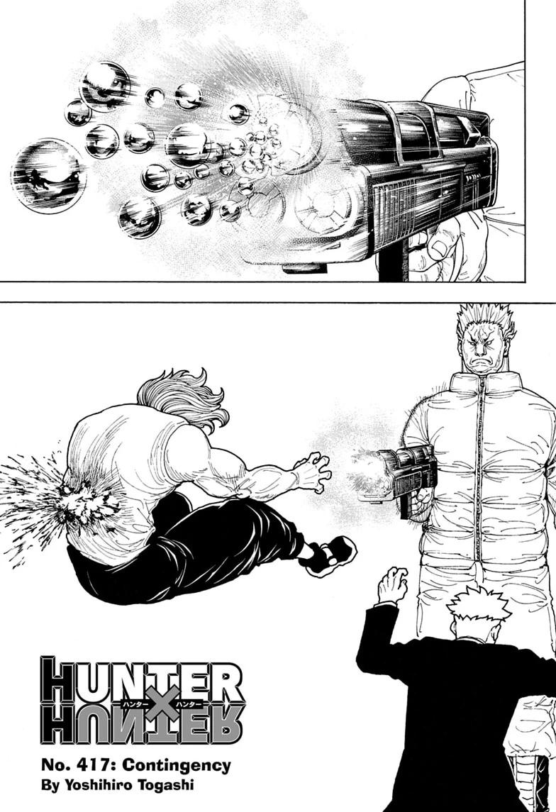 Hunter x Hunter Chapter 417 — page 1