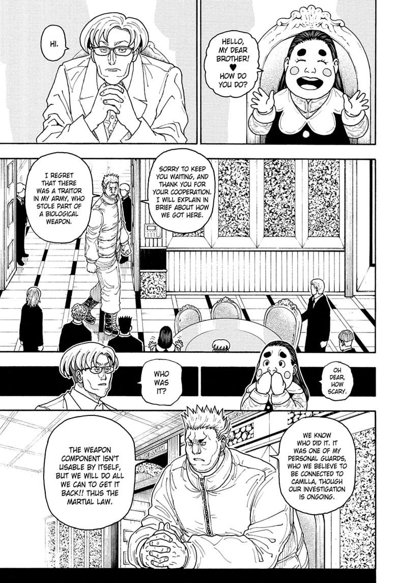 Hunter x Hunter Chapter 417 — page 9