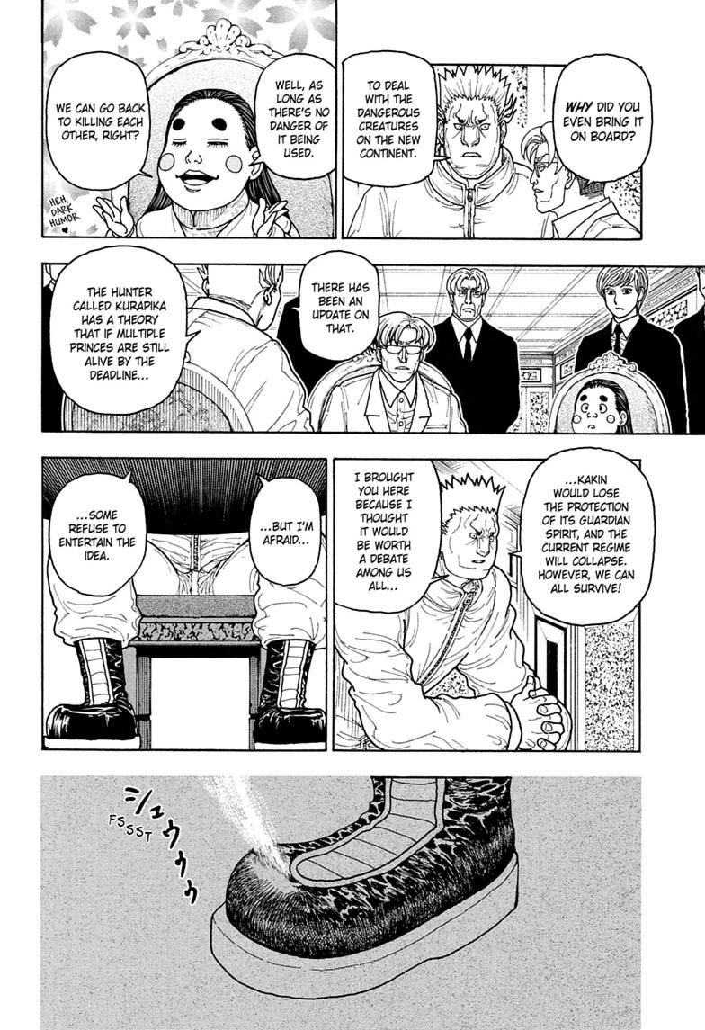 Hunter x Hunter Chapter 417 — page 10