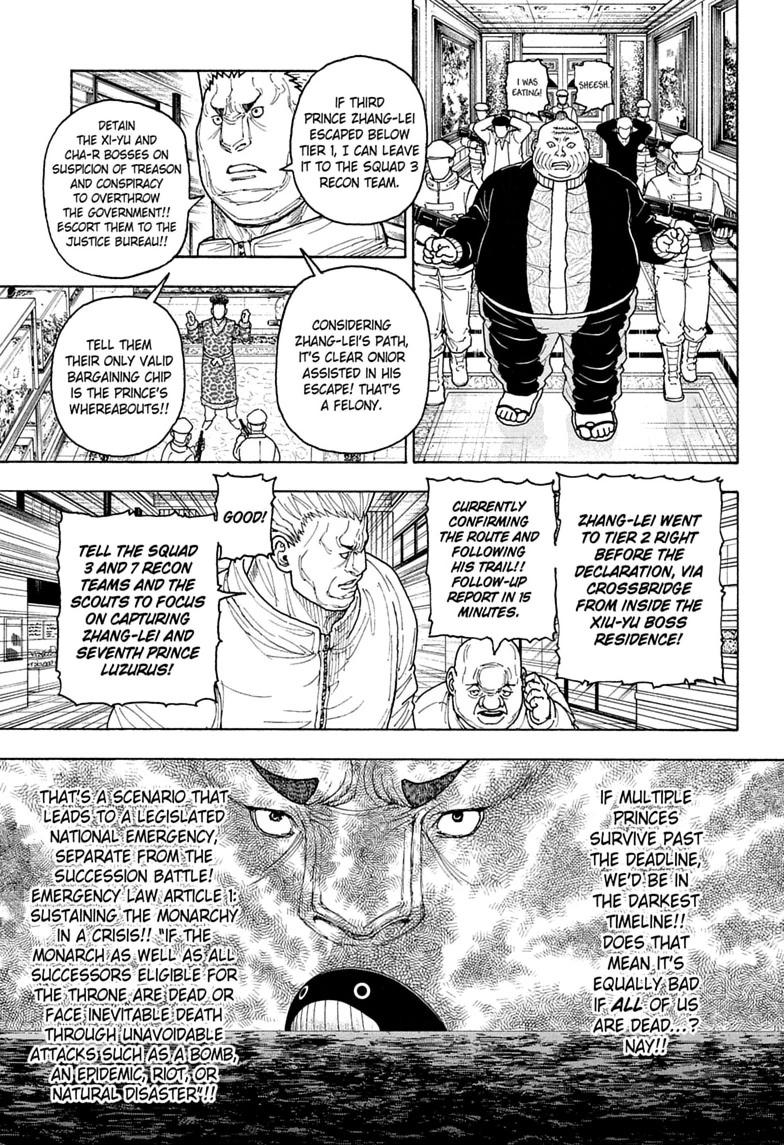 Hunter x Hunter Chapter 417 — page 15