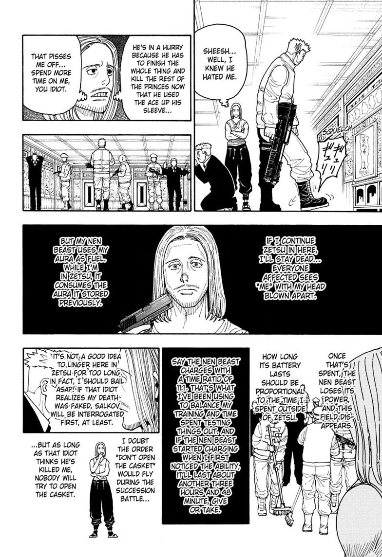 Hunter x Hunter Chapter 418 — page 10