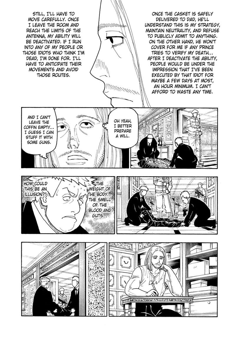 Hunter x Hunter Chapter 418 — page 11