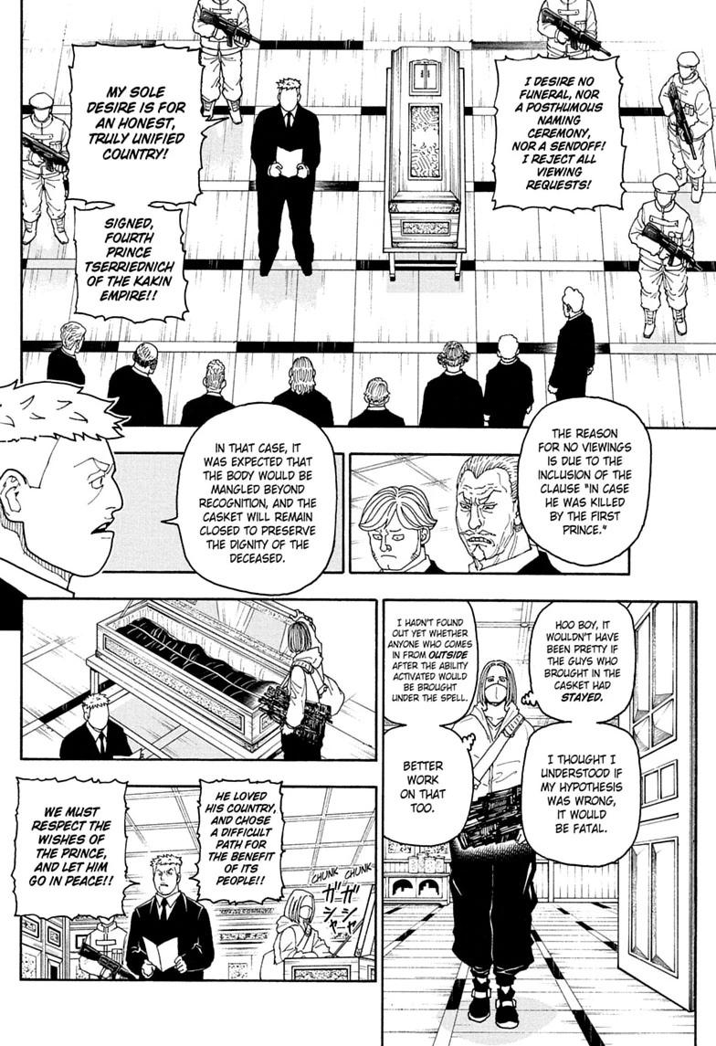 Hunter x Hunter Chapter 418 — page 12