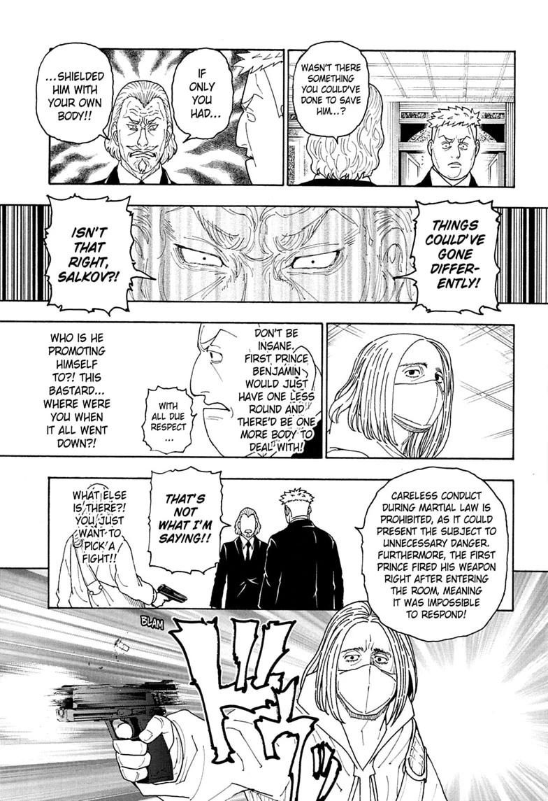 Hunter x Hunter Chapter 418 — page 13