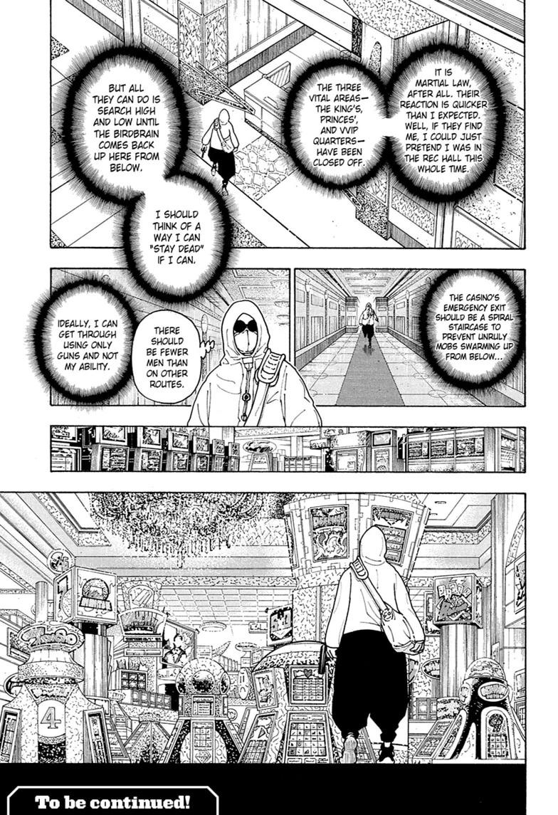 Hunter x Hunter Chapter 419 — page 19