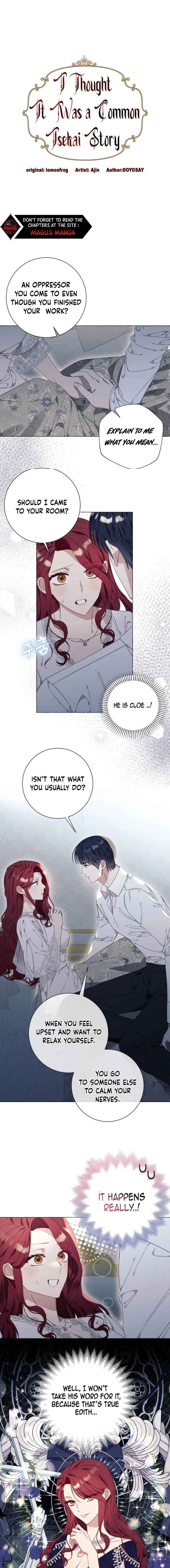 I Thought It’s a Common Possession Chapter 31 — page 1