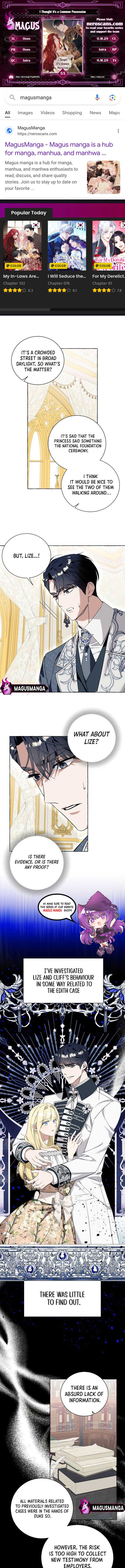 I Thought It’s a Common Possession Chapter 55 — page 1