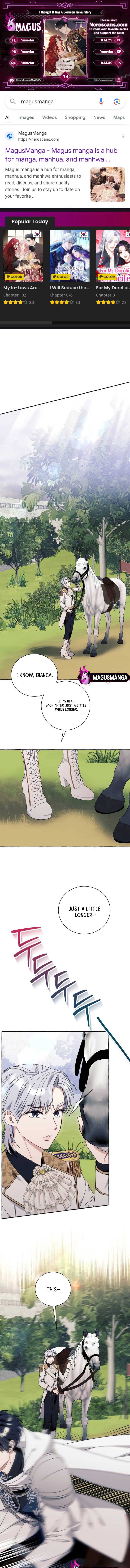 I Thought It’s a Common Possession Chapter 72 — page 1