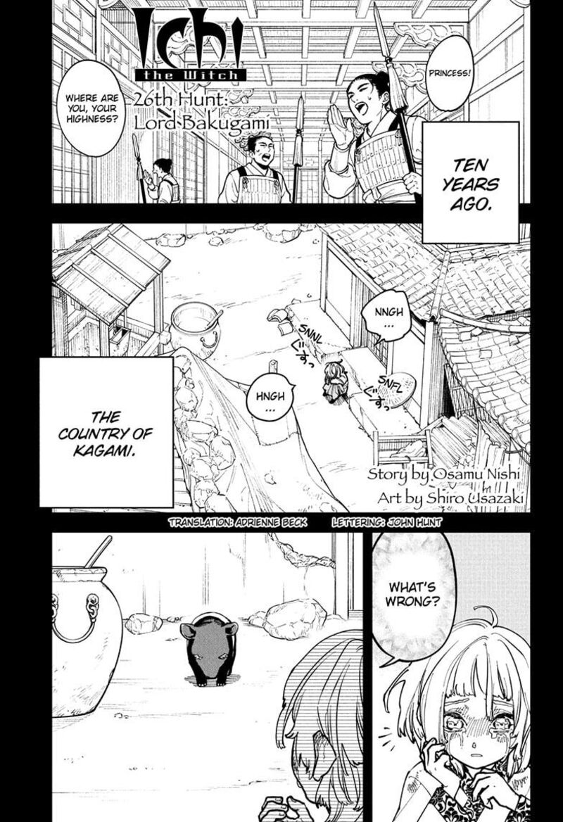 Ichi the Witch Chapter 26 — page 1