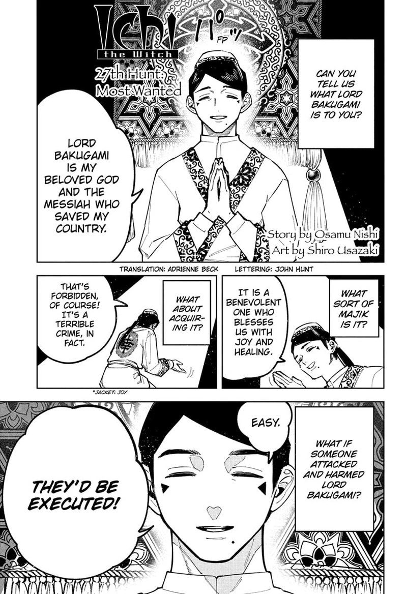 Ichi the Witch Chapter 27 — page 1