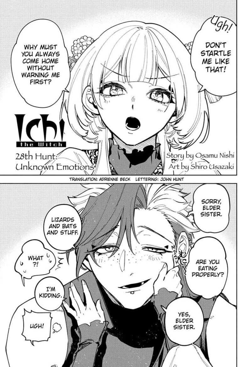 Ichi the Witch Chapter 28 — page 1