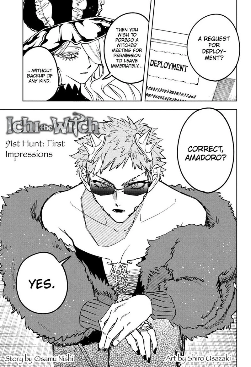 Ichi the Witch Chapter 91 — page 1
