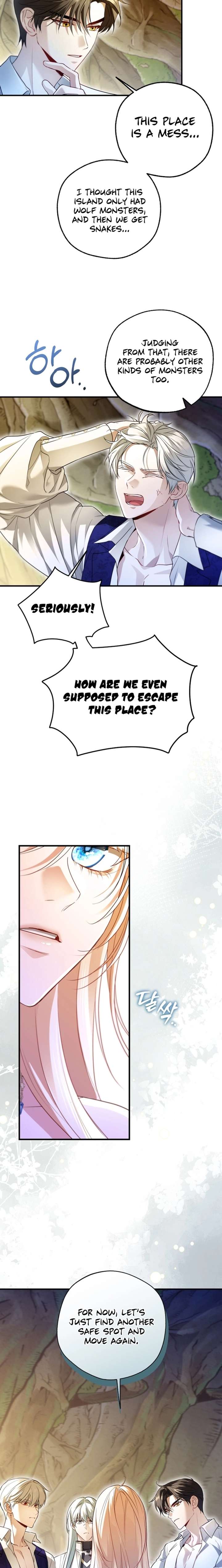 I’m Stuck on a Remote Island With the Male Leads Chapter 42 — page 12