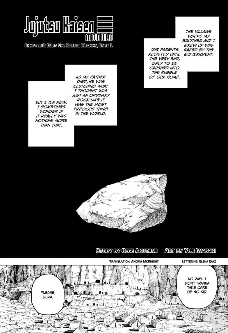 Jujutsu Kaisen Modulo Chapter 8 — page 1