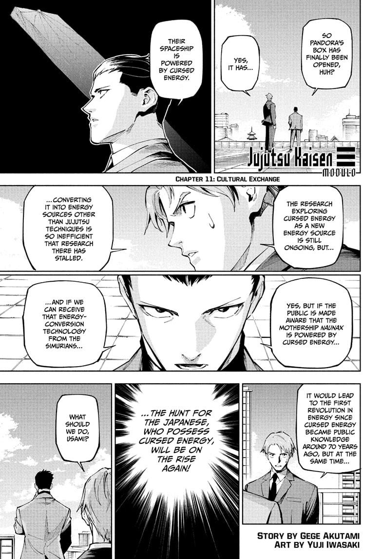 Jujutsu Kaisen Modulo Chapter 11 — page 1