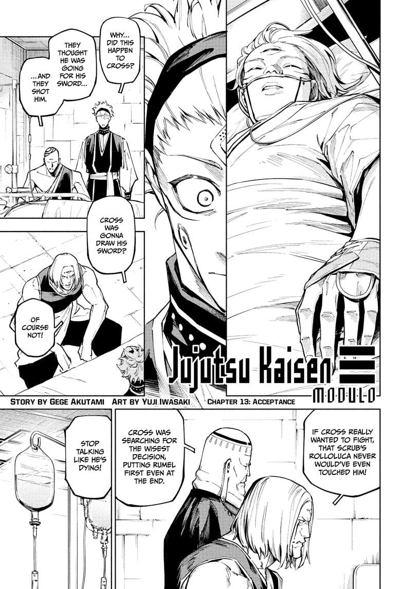 Jujutsu Kaisen Modulo Chapter 13 — page 1