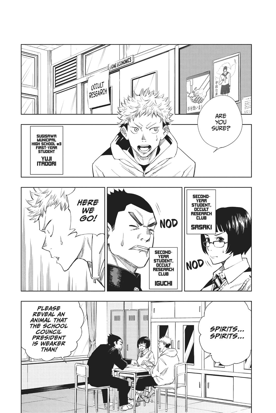 Jujutsu Kaisen Chapter 1 — page 9