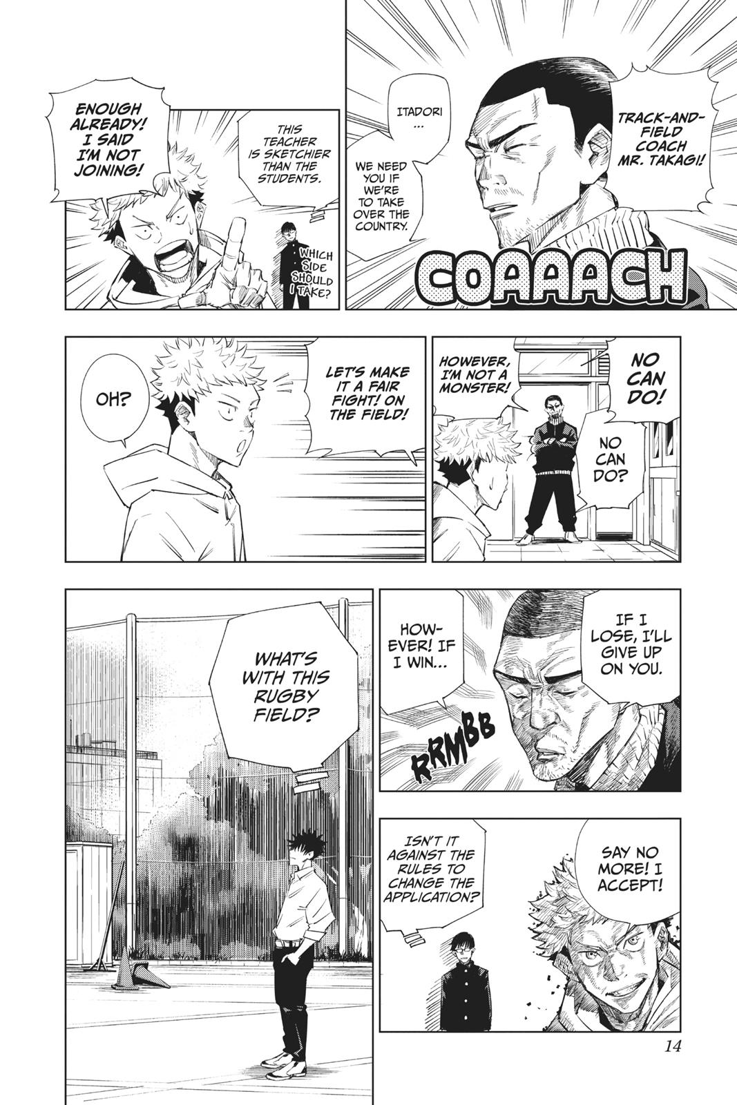 Jujutsu Kaisen Chapter 1 — page 14