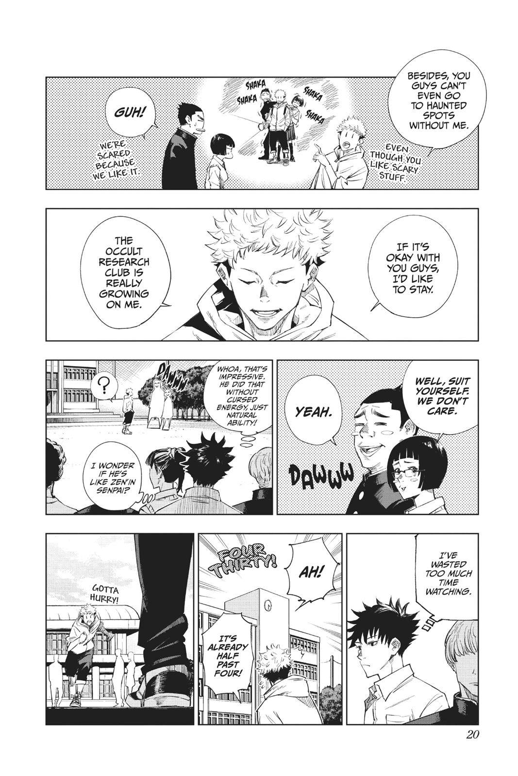 Jujutsu Kaisen Chapter 1 — page 20