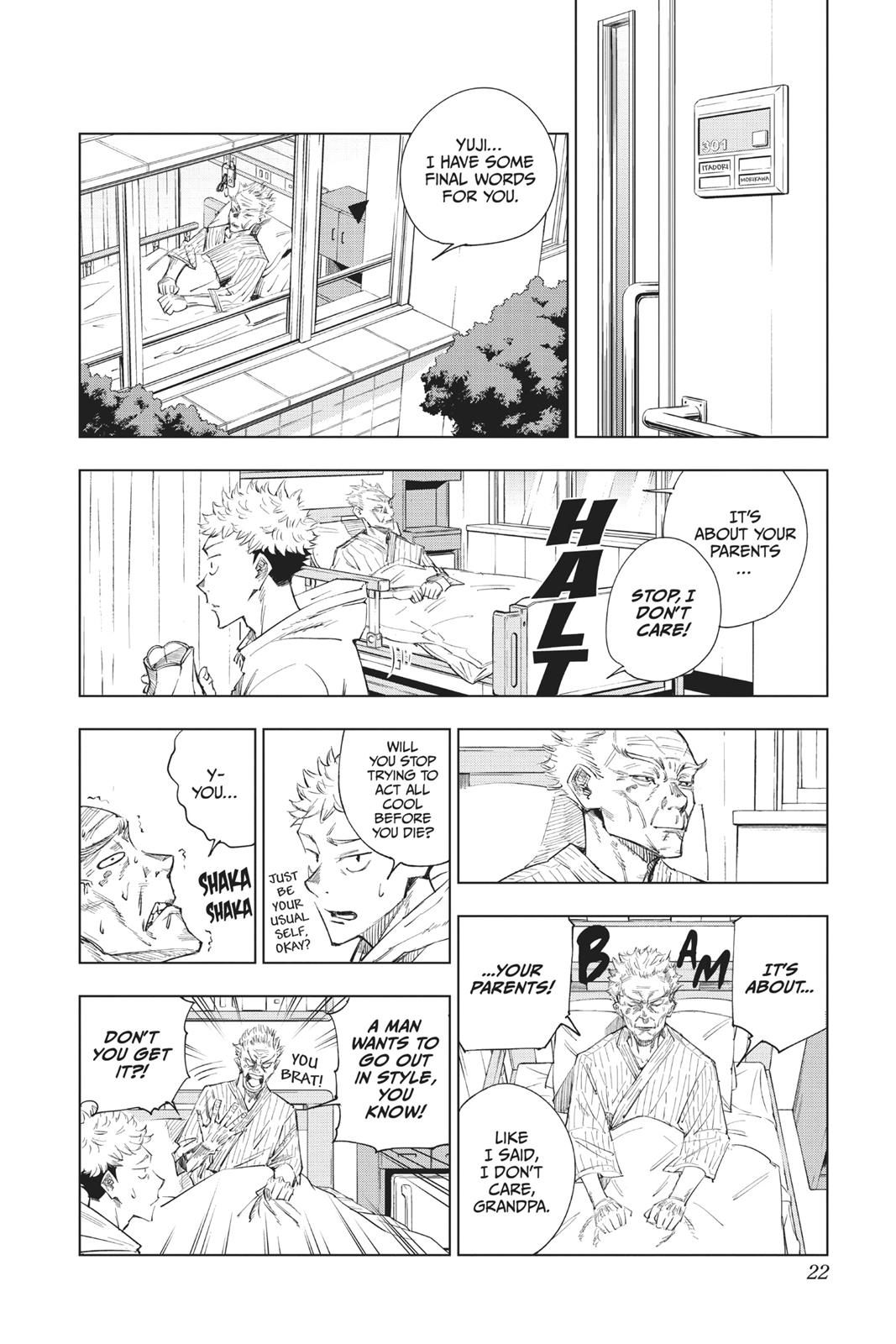 Jujutsu Kaisen Chapter 1 — page 22